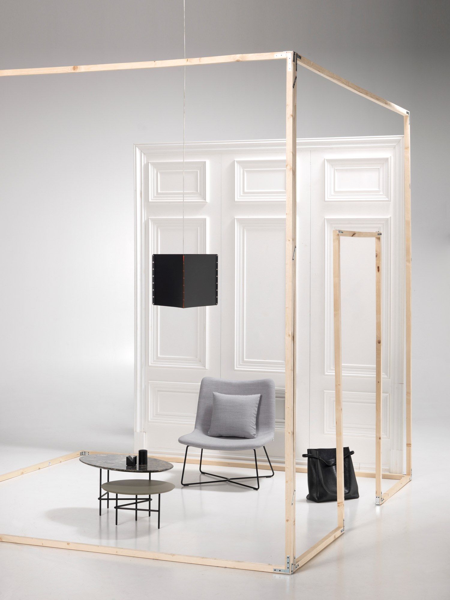 Тканевое кресло с 4 металлическими ножками SITIA SOTAI ARCH-00063641 - Вид №9