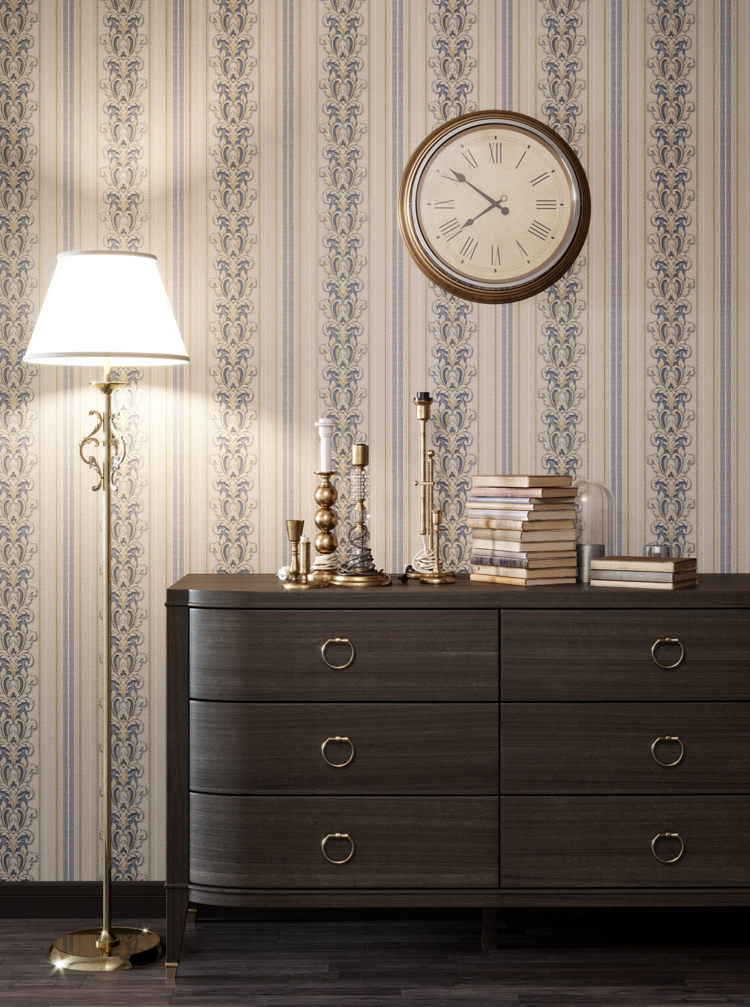 Рулон обоев основа Флизелиновая HC31054-28 Home Color Мин. заказ 6 рулонов HC3105428 - Вид №6