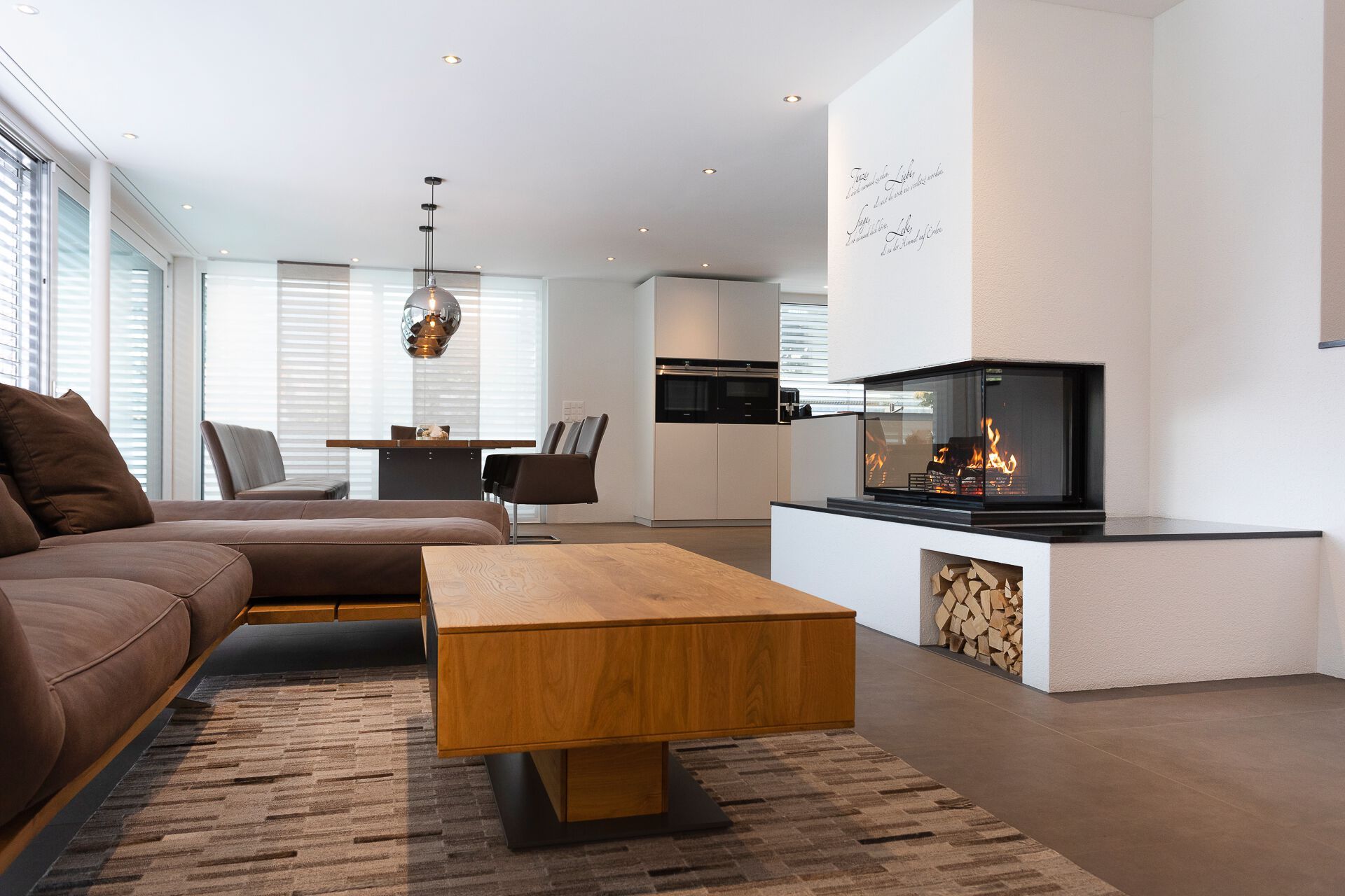 Стальной тройной фасад дровяной камин RÜEGG RIII ARCH-00096769 - Вид №10