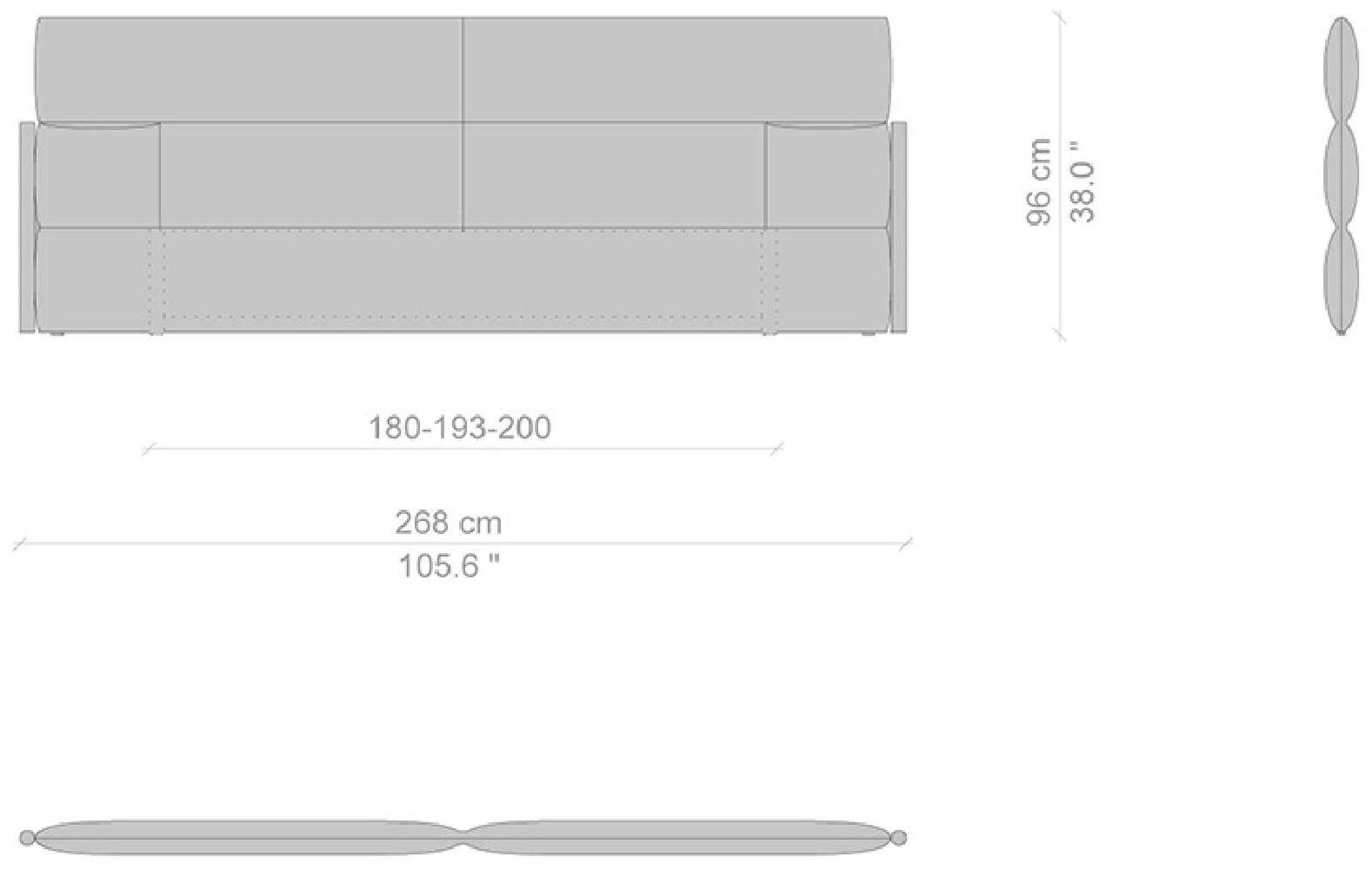 Cassina Кровать с мягким изголовьем Bio-mbo sun-id-1462838 - Вид №11