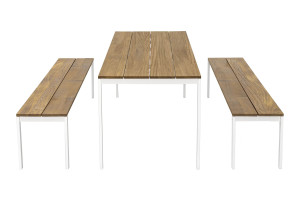 Садовая скамейка из тикового дерева