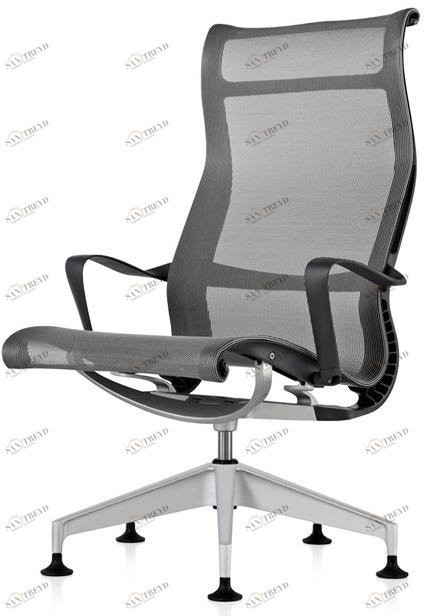 Herman Miller Кресло поворотное с высокой спинкой Setu sun-id-1355970