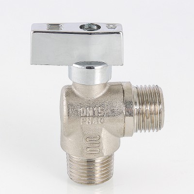 S.041.04 Кран бытовой шаровой угловой Valtec 1/2"х1/2"  - Вид №8