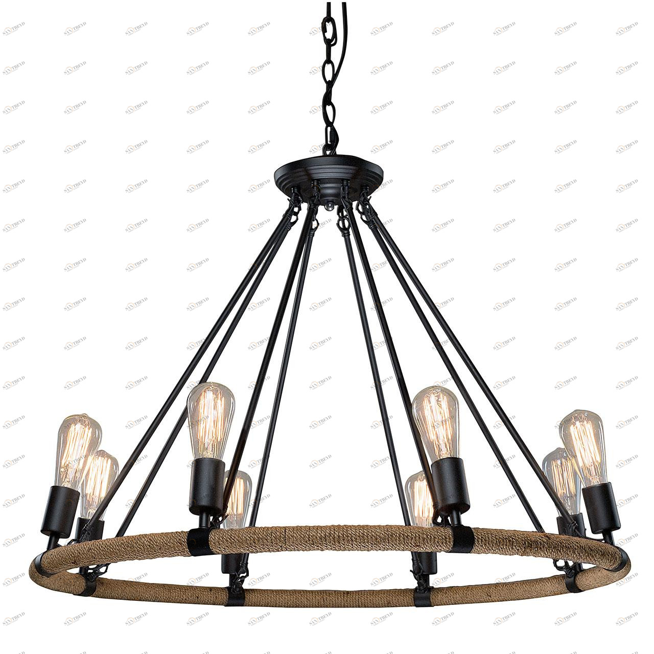 Подвесная люстра Loft IT Loft1861/8 LOFT IT ДИЗАЙНЕРСКИЕ, LOFT1861 075107 Коричневый 