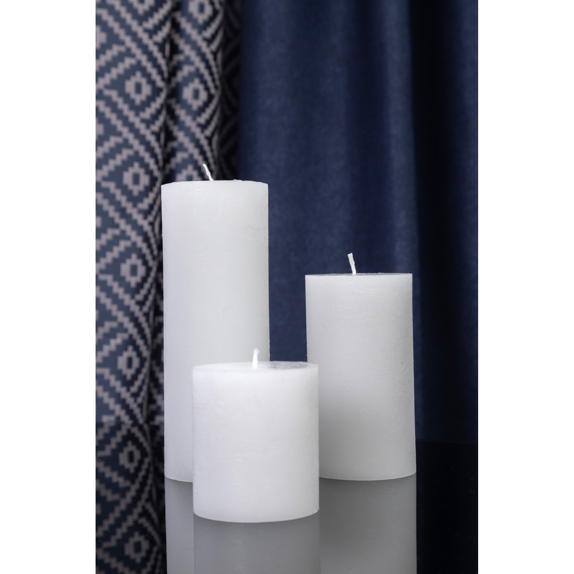 82018408 Свеча-столбик «Рустик», 7х8 см, цвет белый Santreyd  - Вид №2