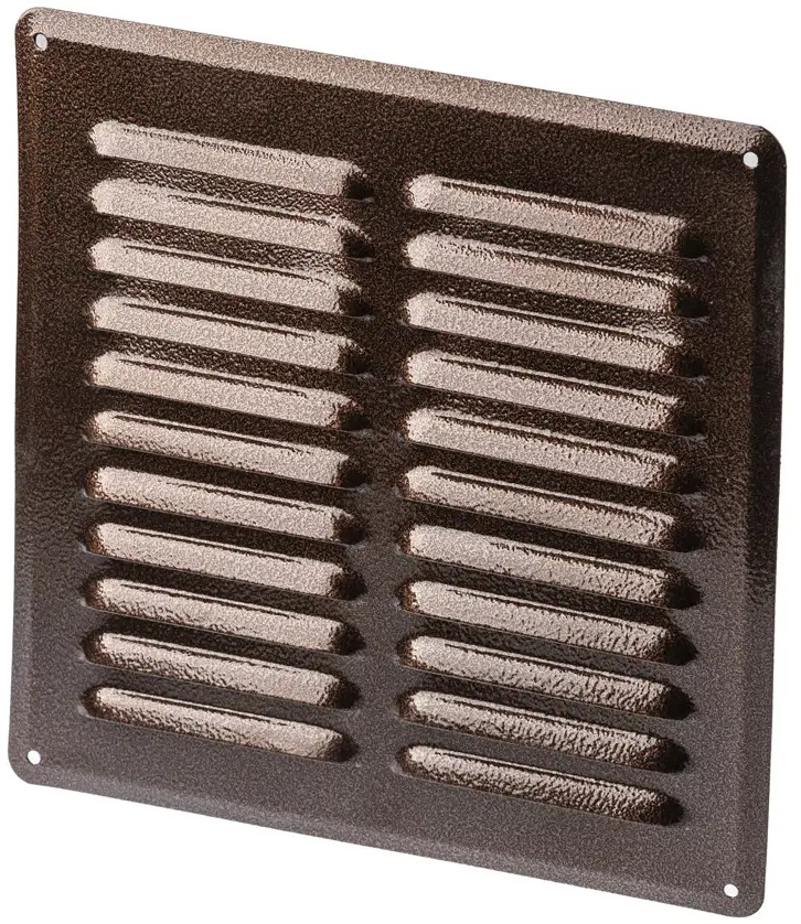 Вентиляционная решетка ORE GM2525B металлическая с эмалевым покрытием 84653729