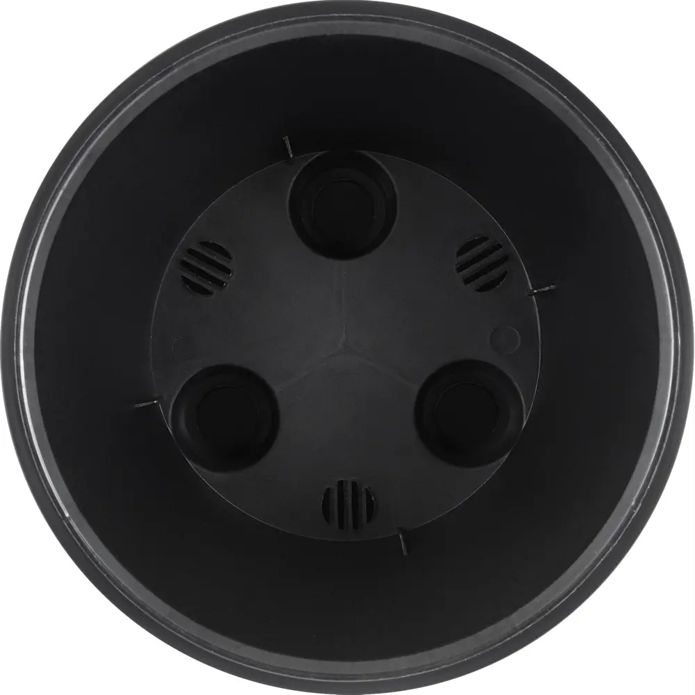 Горшок цветочный Ingreen Manhattan ø28 см h25.3 см v11 л пластик оникс STLM-2187298 - Вид №2