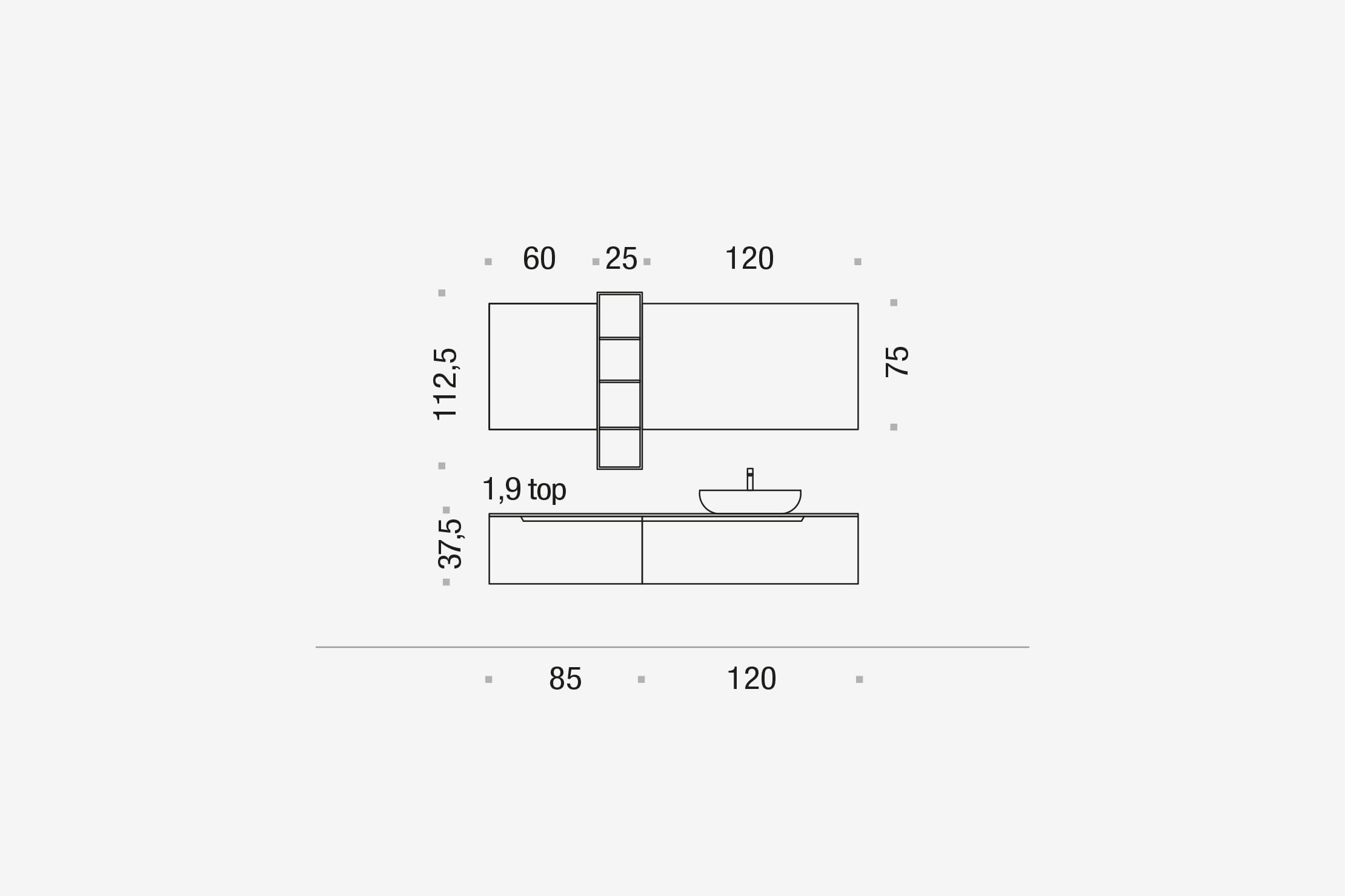 Комплект мебели 08 Arcom Gold STARC192 - Вид №3
