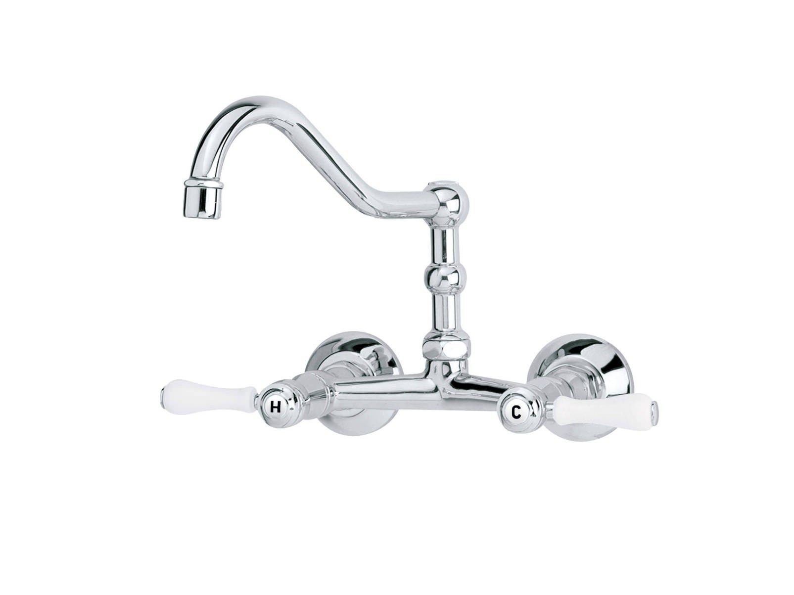 Настенный смеситель для кухни с 2 отверстиями rvb 1935 Лимож ARCH-00038472 - Вид №1