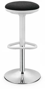 Dauphin Высокий табурет с подставкой для ног Siamo Si 2495