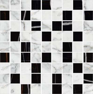 Мозаика K-1000(1004)/MR(LR)/m22 Marble Trend Mix 30х30 Kerranova sun-id-328970