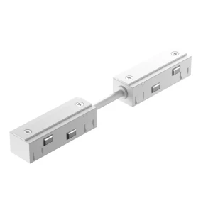 Коннектор гибкий Voltega VGL034CPC-42W-5-1 прямой для шинопровода встраиваемого магнитного цвет белый