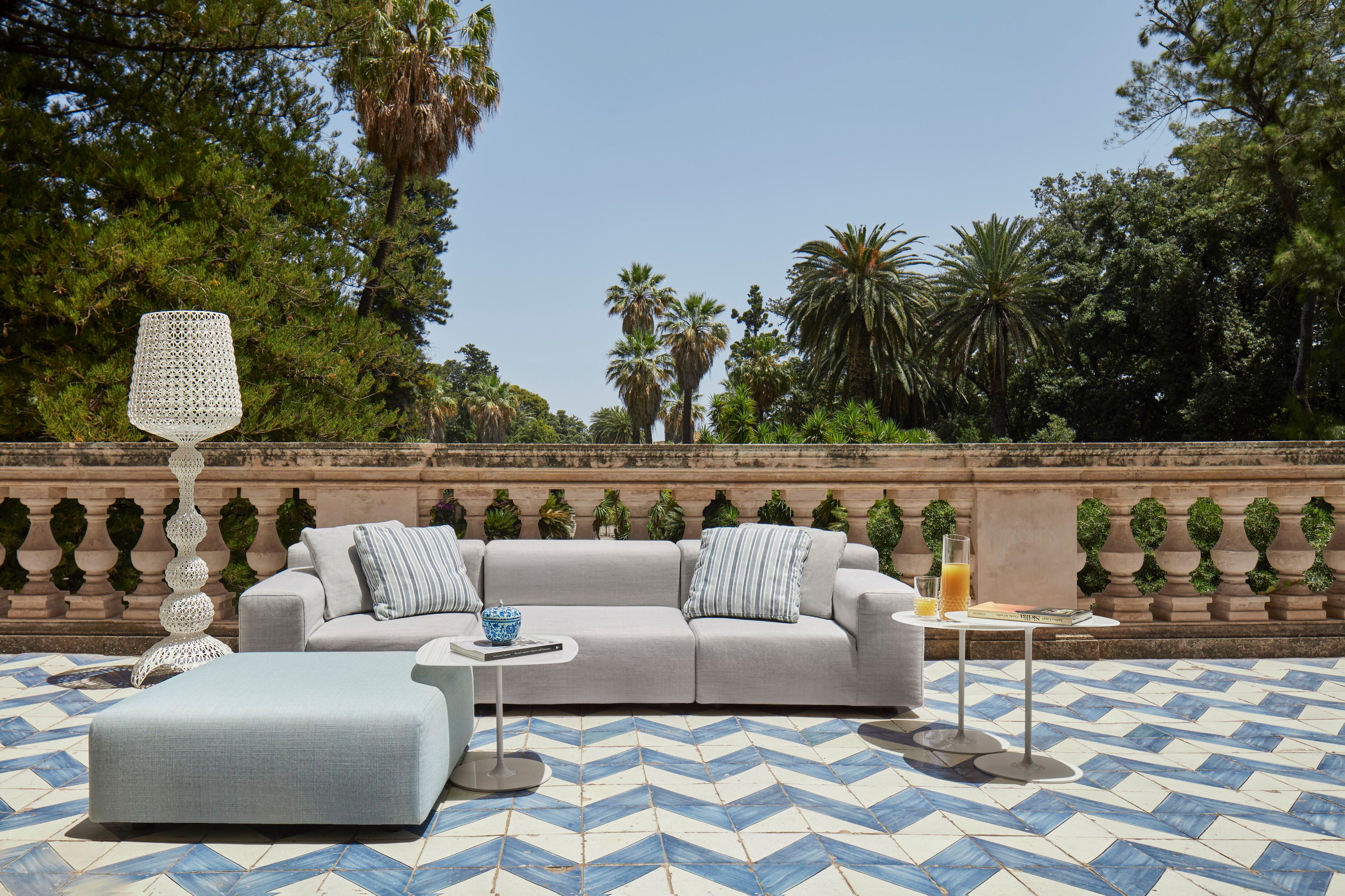 Тканевый модульный садовый диван Kartell Plastics ARCH-00078602 - Вид №5