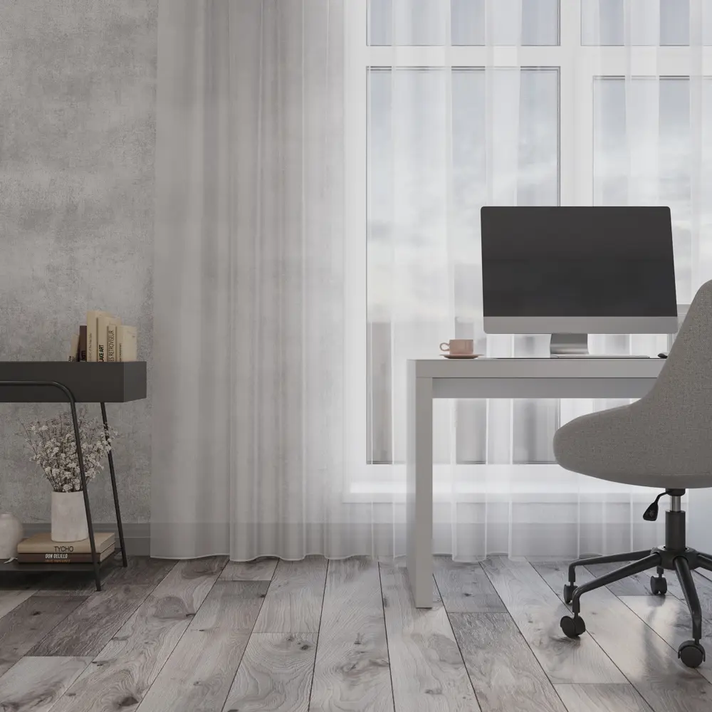 Тюль на ленте Baccarat 250x280 см цвет белый MIAMOZA STLM-2119710