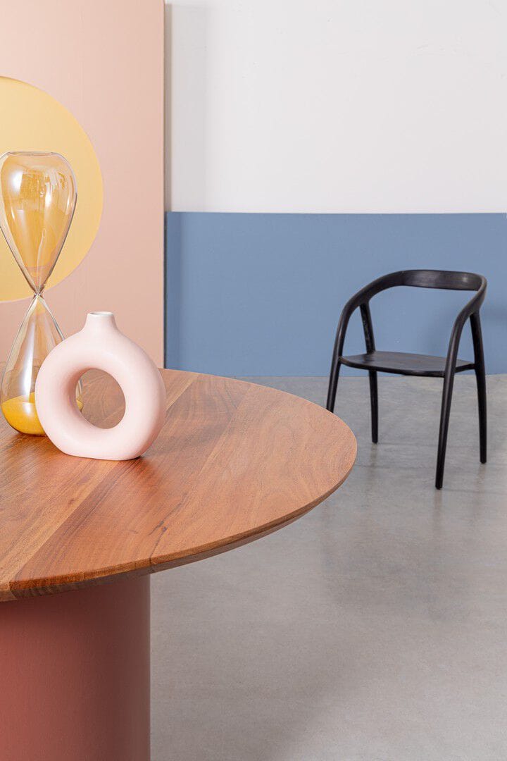 Круглый стол из манго BIZZOTTO OJAS ARCH-00055310 - Вид №1