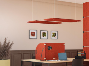 Акустическая подвесная лампа