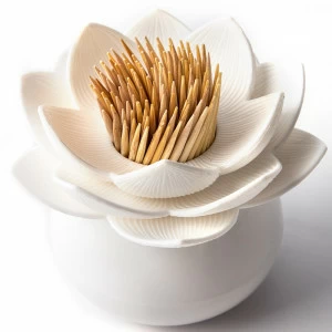 Держатель для зубочисток белый Lotus QUALY  00-3871242 Белый