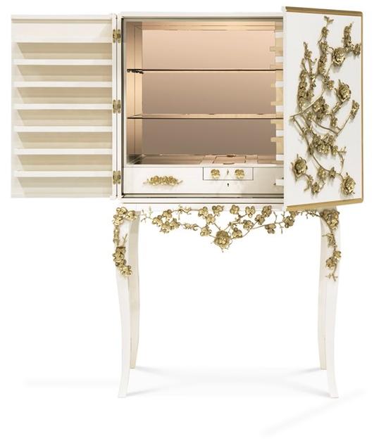 KOKET Барная стойка из лакированного дерева со встроенной подсветкой Spellbound sun-id-1468367 - Вид №3