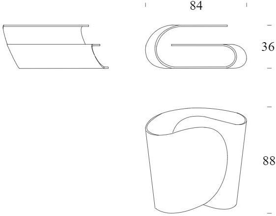 Tonin Casa Низкий стеклянный стол sun-id-1369987 - Вид №1