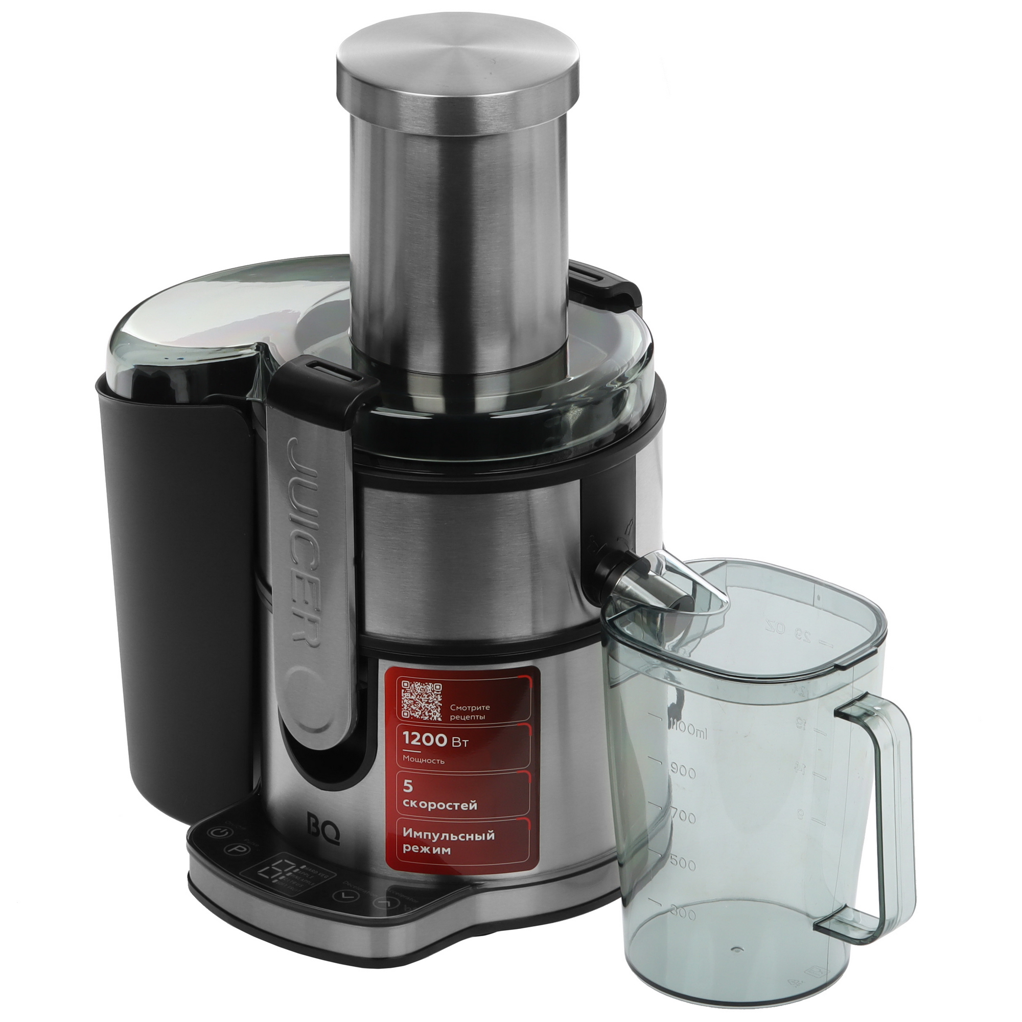 9036718 Соковыжималка электрическая BQ J1007 серебристый STDN-0057092