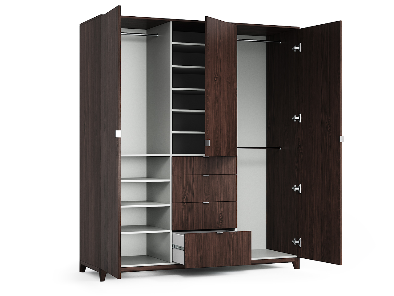 IDC020002000 The IDEA Шкаф CASE №2 - 1800  - Вид №2