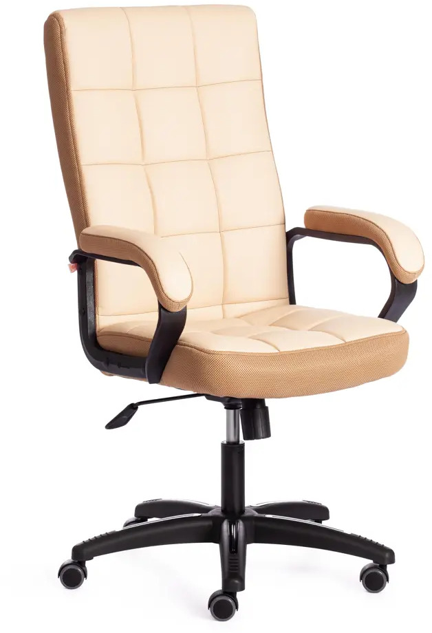 90960612 Офисное кресло Tetchair Trendy (22) экокожа цвет бежевый STLM-1092996