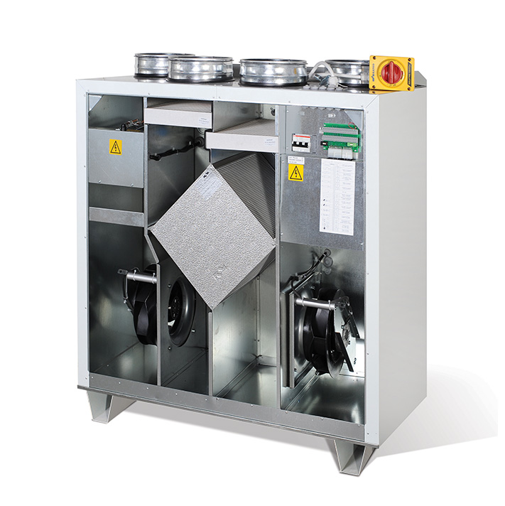 Приточно-вытяжная установка с пластинчатым рекуператором DOMEKT-P-700-V KOMFOVENT sun-id-683276 - Вид №1