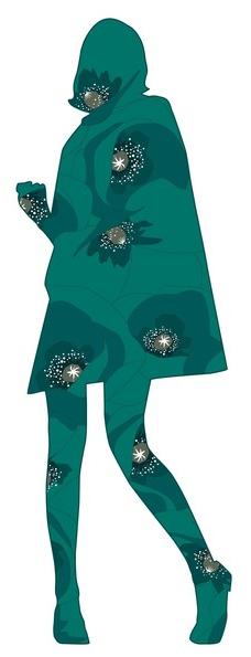 CONCEPTUWALL Декор из клейкой ткани Silhouettes sun-id-1391006 - Вид №2