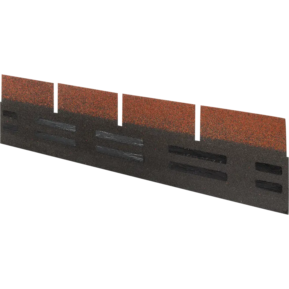 Фасадная плитка битумная Dacha 2 м² красный 82620744 STLM-2139972 DÖCKE - Вид №2