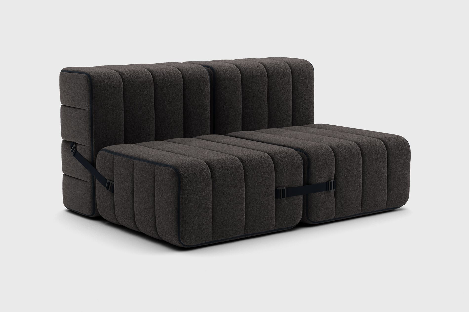 2-местный модульный тканевый диван AMBIVALENZ Curt ARCH-00047021 - Вид №4