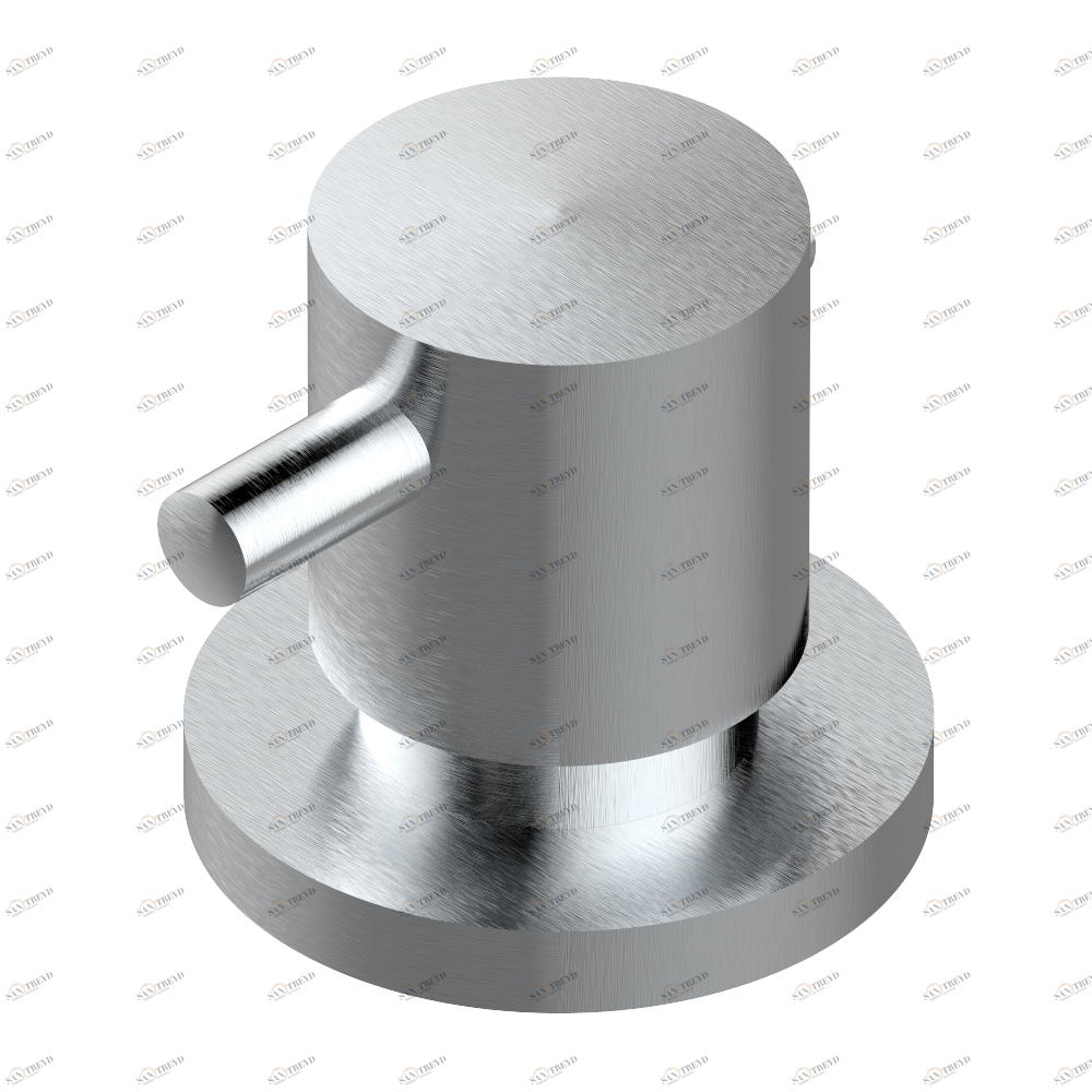 G5B-6533 Mitigeur thermostatique sur gorge avec croisillon et rosace de style Thg-paris Nano с рукоятками Матовый хром G5B-6533 CAT.A