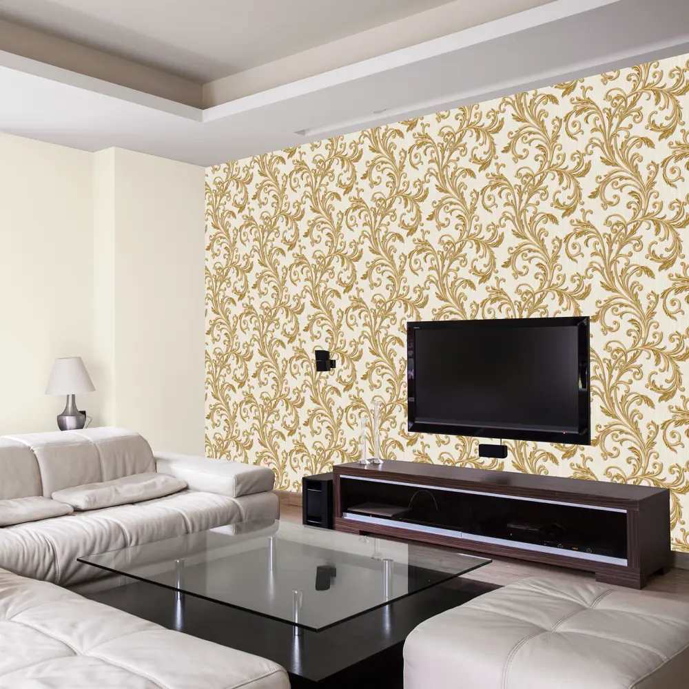 Обои флизелиновые Аспект Неаполь бежевые 1.06 м 70166-12 АСПЕКТ РУ STLM-2149050 - Вид №3