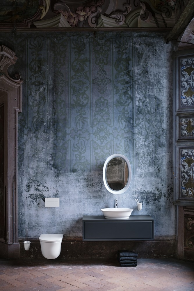 H8738527570001 Керамический держатель для ершика, ершик включен в комплект LAUFEN PRO - Вид №9