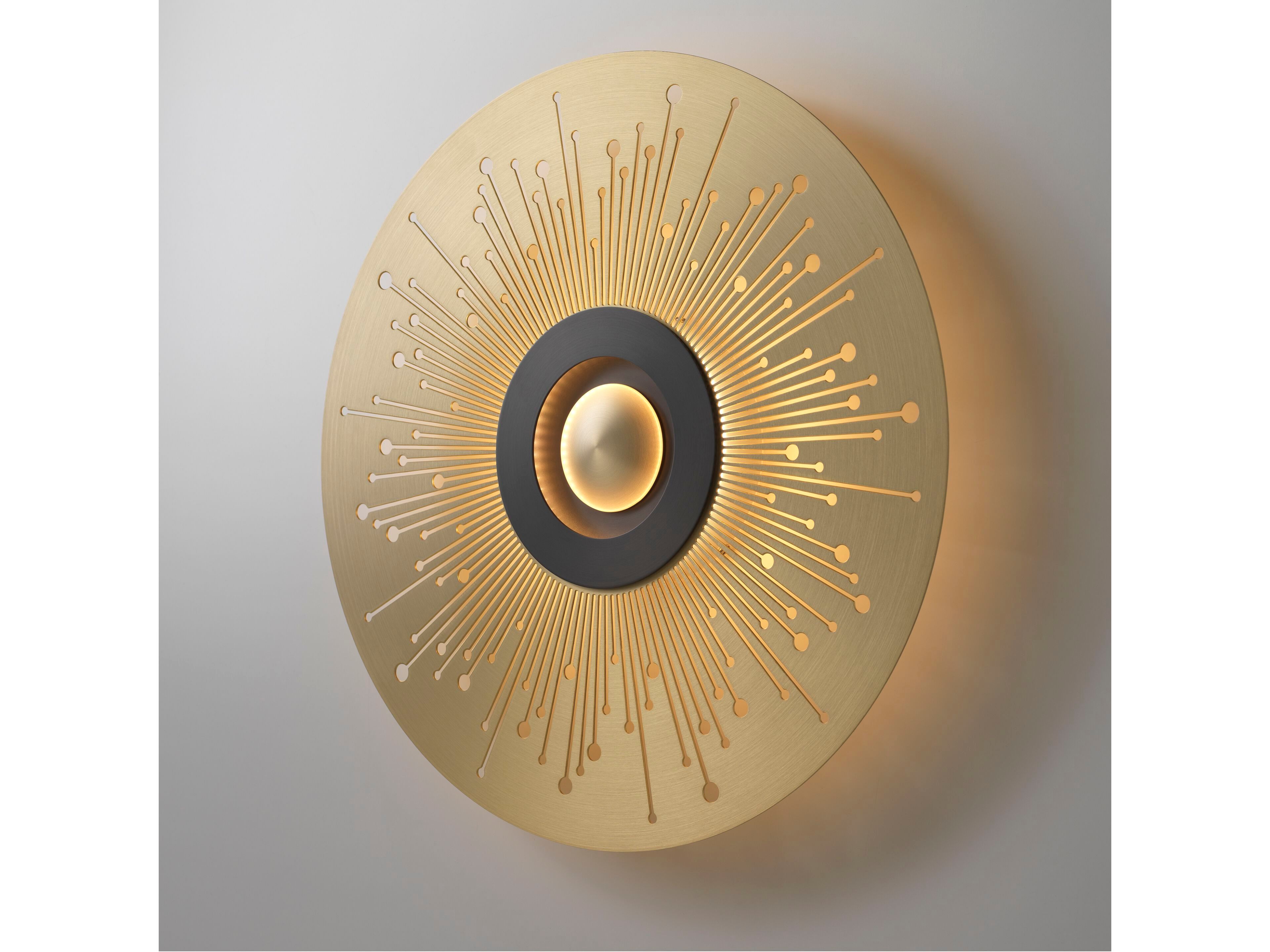 Латунный светодиодный настенный светильник CVL Luminaires Земля ARCH-00073541 - Вид №2