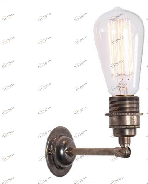 Mullan Lighting Настенный светильник из латуни ручной работы Lome vintage Mlwl155 