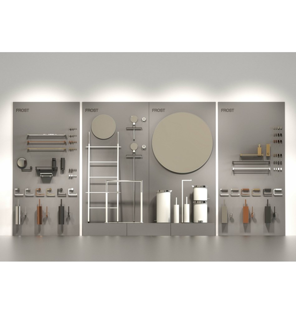 FROST Крючок 6 » 2 шт. отполированный Нержавеющая сталь Полированный хром O1901-1  - Вид №8