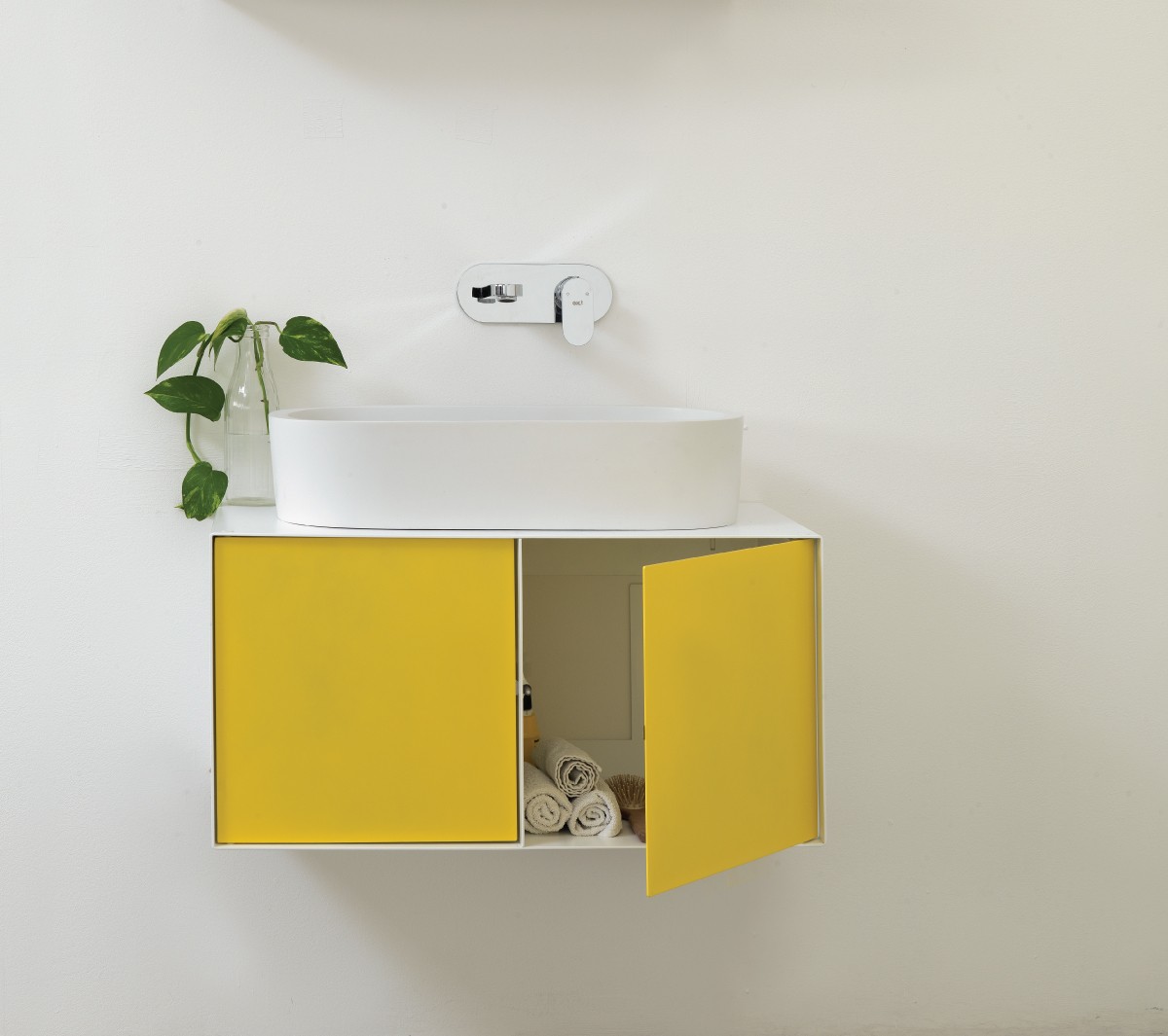 Ex.T Notch Cabinet 4 Настенный умывальник мятный EXFORM4/6033  - Вид №3