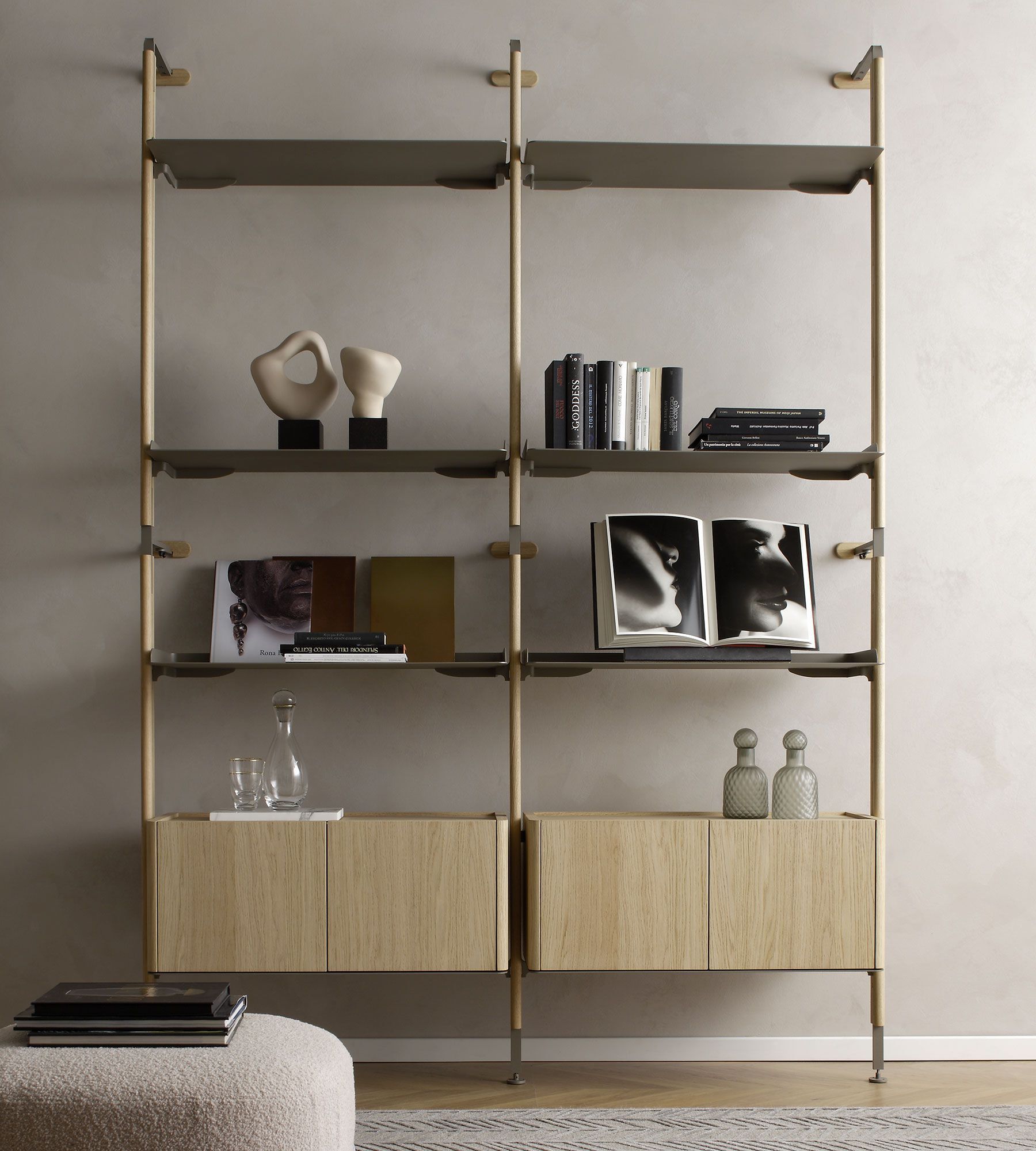 Книжный шкаф из массива дерева Morica Design Кутюр ARCH-00103529 - Вид №14