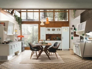 Marchi Cucine Лаковая встроенная кухня Saint louis