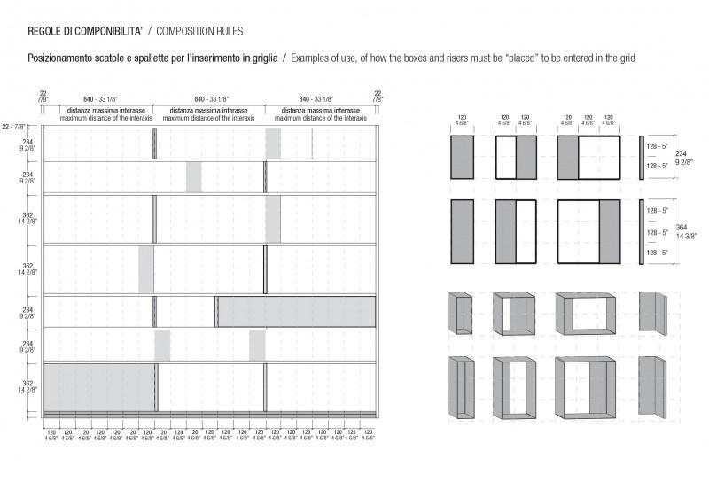 MisuraEmme Модульная лакированная стенка для хранения Atelier sun-id-1353225 - Вид №3