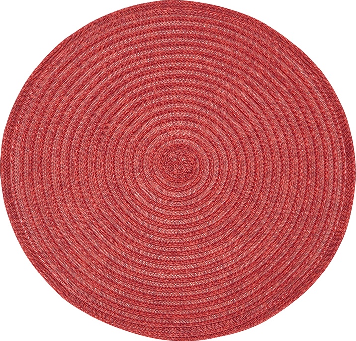 10623316 Harman Салфетка подстановочная круглая 38см, красный ПВХ 