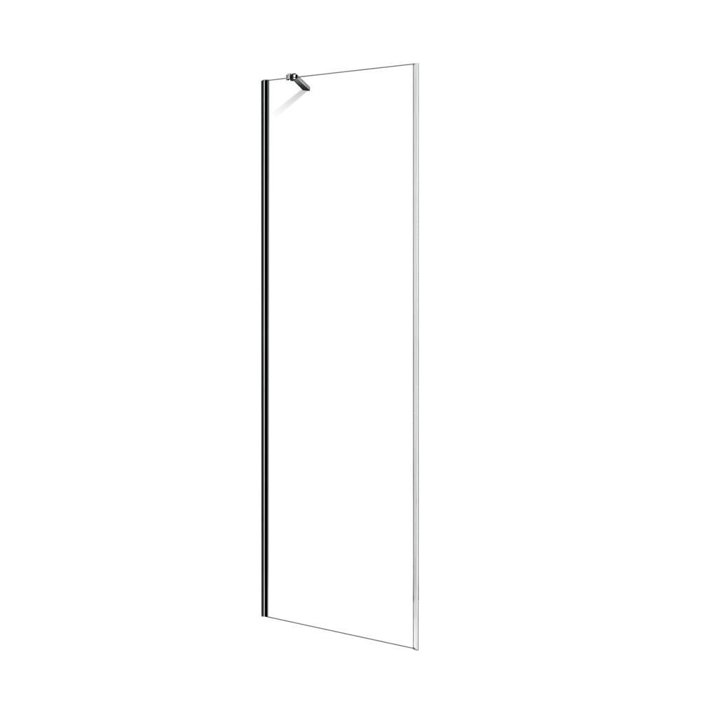 Боковая панель для душа Rain 80x185см профиль хромированный стекло прозрачное 5мм Santreyd STLM-2012350 - Вид №1