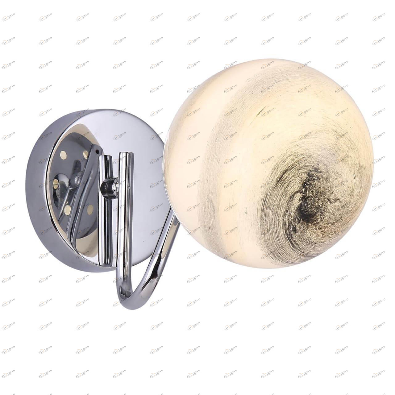 Бра настенное серебристое хром Freya Galaxy FR5013WL-01CH FREYA GALAXY 00-3930152 Хром 