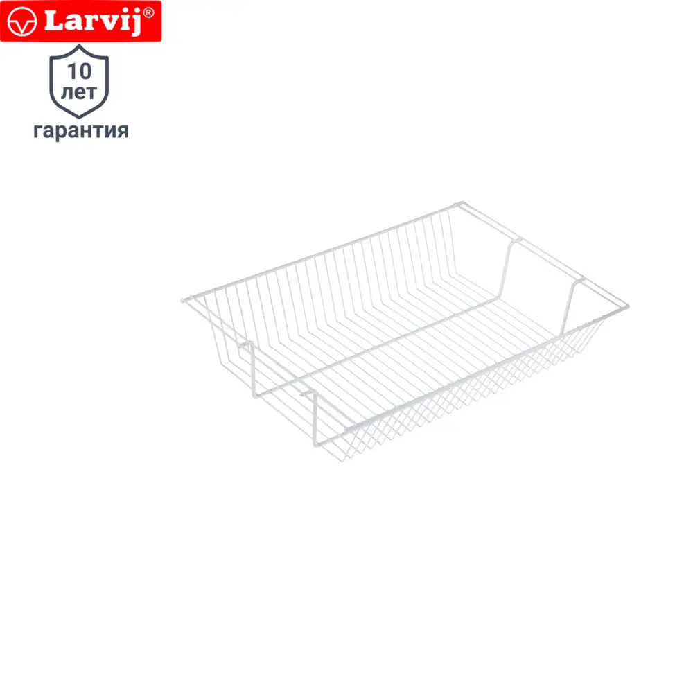 Полка-корзина Larvij для гардеробной системы с бортами 60×40 см 81959746 STLM-0015393 - Вид №1