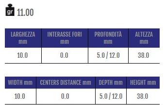 Cosma Ручка Zamak  12381  - Вид №1