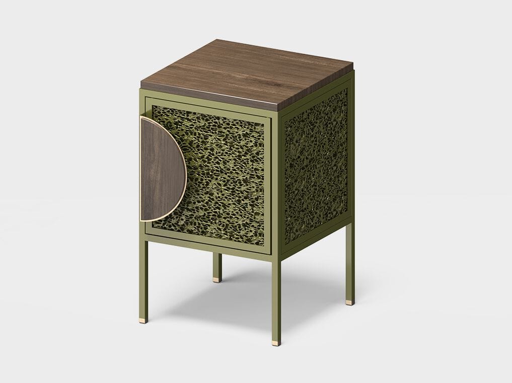 Металлическая тумбочка DBE.FURNITURE Olive Moon ARCH-00117017 - Вид №2