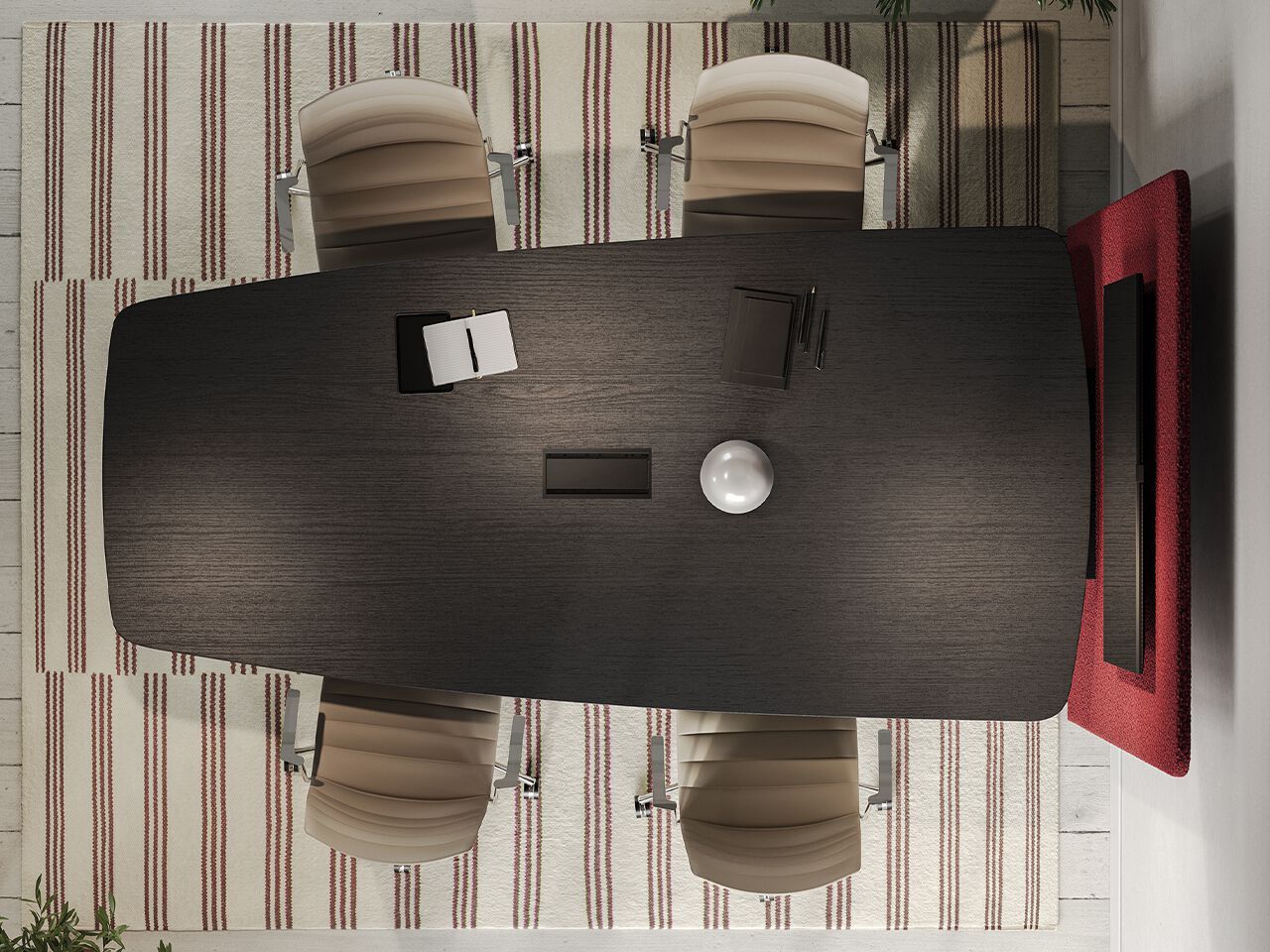 Деревянный стол для мультимедийных совещаний FREZZA Spike ARCH-00141730 - Вид №2