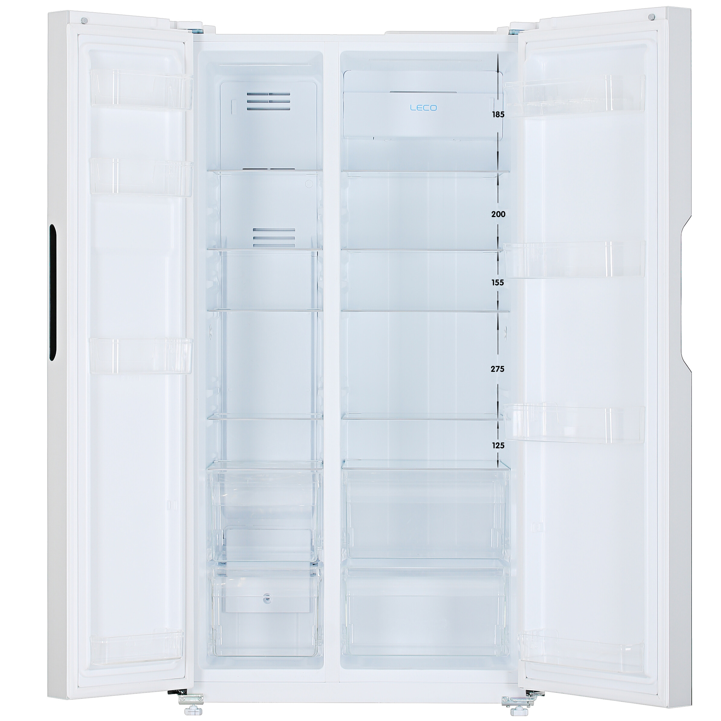 9953100 Холодильник Side by Side   ZUGEL ZRSS630W белый STDN-0023996 - Вид №1