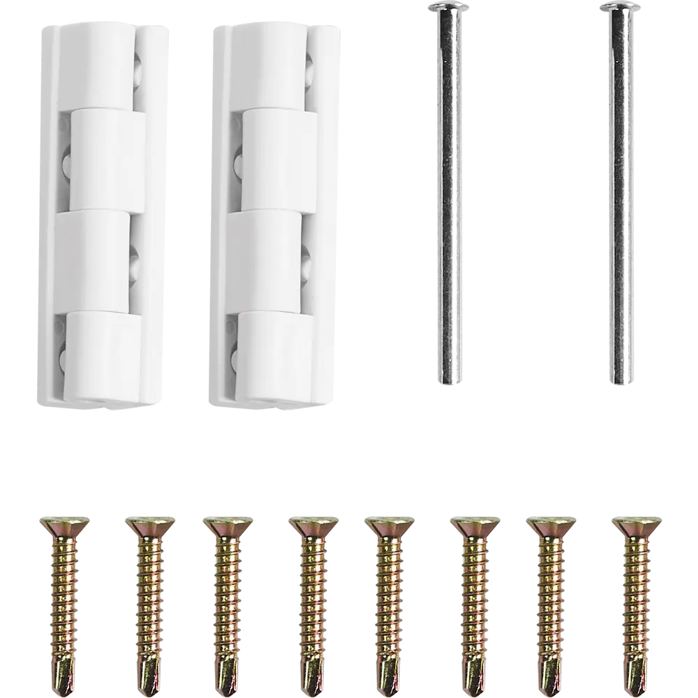 Santreyd: Петли для межкомнатных дверей белые (комплект 2 шт) 85186725 STLM-0059638 - Вид №1