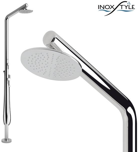 Inoxstyle Летний душ из нержавеющей стали Riva 01006 mmt beauty - Вид №1